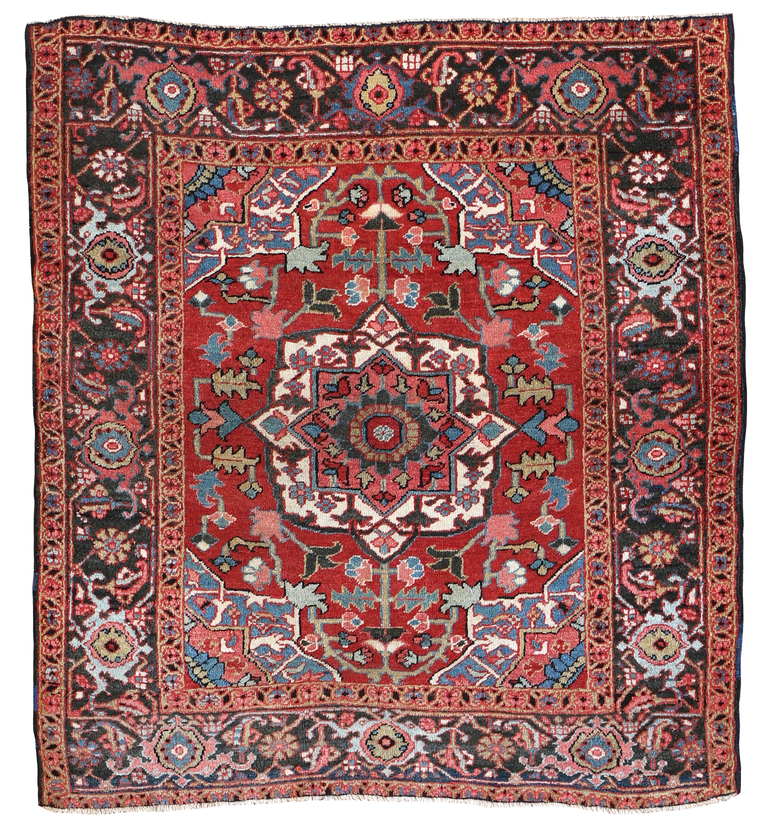 Antique Heriz rug