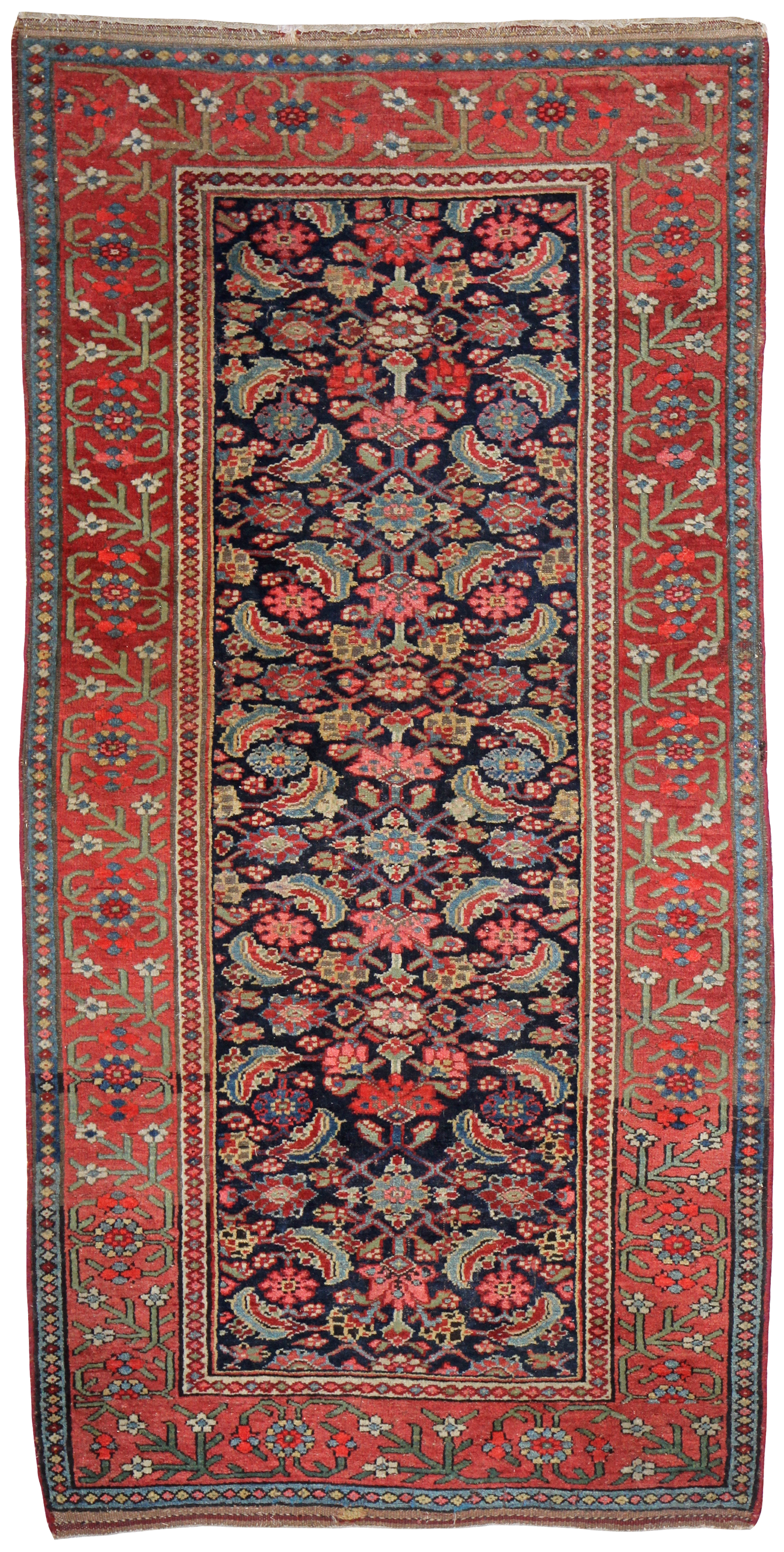 Antique Hamadan Rug Persia Farnham Carpets